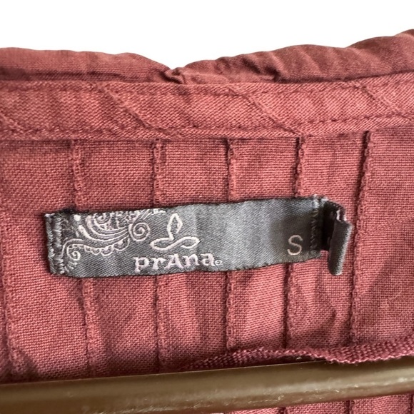 PrAna Farin Pullover, Red, Size S - Picture 5 of 10